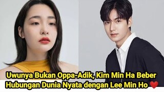 Uwunya Bukan Oppa-Adik, Kim Min Ha Beber Hubungan Dunia Nyata dengan Lee Min Ho ❤️