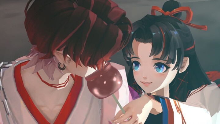 [Onmyoji Drama MMD] Tong Yuan eats candy