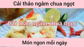 Cải thảo ngâm chua ngọt