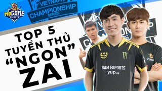 Top 5 Tuyển Thủ Đẹp Trai Nhất Làng Esport Việt | MGN eSports