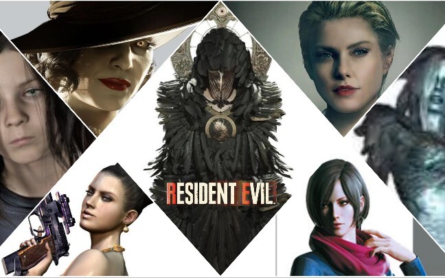 [Resident Evil series female villains/mixed cuts/group portraits] We started with a virus, and we en