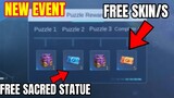 Free Skin/S & Free Sacred Statue Event Draw Revealed Update | MLBB