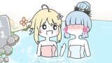 [ Genshin Impact Handwriting ] Berendamlah di pemandian air panas! ! !