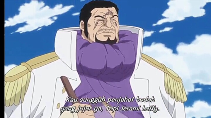 penyesalan admiral fujitora .. 😢