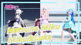 [Hatsune Miku/MMD] Miku&Luka - Shen Yu Fa Ze (The Oracle Rule)