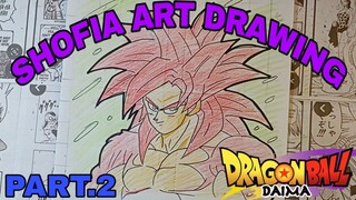 drawing anime dragon ball goku part.2