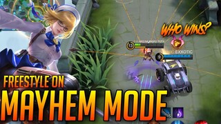 FREESTYLE KILL ON MAYHEM MODE | MOBILE LEGENDS BANG BANG | FANNYWISE