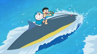 Doraemon - Preview Tập 823: Tìm kiếm nào! Vua tốc độ của biển - Cùng đi tham quan khủng long nào!