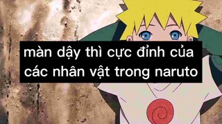 Màn dậy thì cực đỉnh của các nhân vật trong naruto