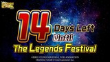 DRAGON BALL LEGENDS 14 days till the #LegendsFestival begins!