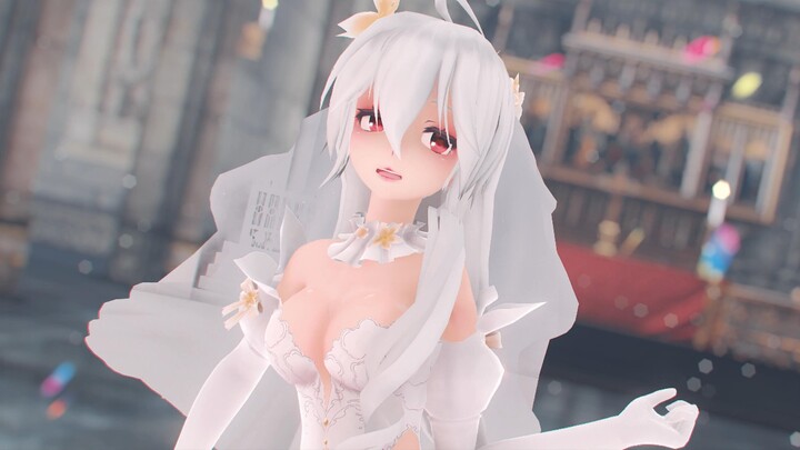 【Weak sound MMD❀60FPS❀】❤GARNiDELiA - PASSION❤Flower Wedding Dress