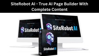 SiteRobot AI - True AI Page Builder With Complete Content