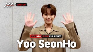 (SUB) [LINE-UP] 배우 #유선호 #YooSeonHo | 2023 Asia Artist Awards IN THE PHILIPPINES #AAA #2023AAA