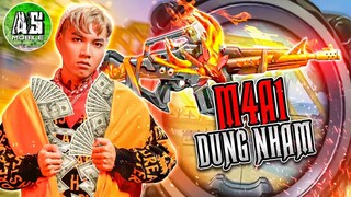 [Free Fire] Test Skin M4A1 Địa Ngục Dung Nham Đầy Mùi Tiền Cùng AS Mobile 🔥💸🔥💸