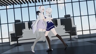 【弱音/MMD/布料】危险派对