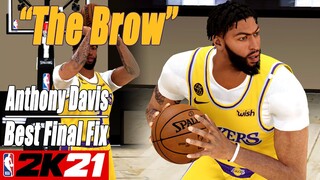 Anthony Davis Jumpshot Best Final Fix NBA2K21 with Side-by-Side Comparison