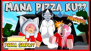 KACAU !! KISAH HANTU PESAN PIZZA JAM 3 MALAM !! Feat @MOOMOO Roblox RolePlay Indonesia