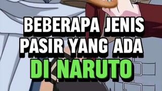 MACAM MACAM PASIR YANG ADA DI ANIME NARUTO DAN BORUTO 🔥