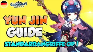 KOMPLETTER GENSHIN IMPACT YUNJIN BUILD & GUIDE | WAFFEN, ARTEFAKTE, TEAMS & GAMEPLAY | DEUTSCH