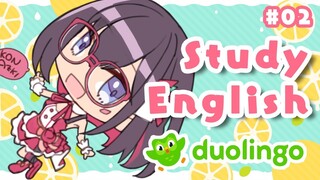 【Duolingo】朝活 STUDY ENGLISH !!! Water, please! #02【#あずきんち】