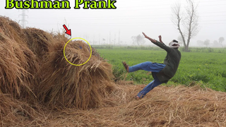 BUSHMAN เล่นตลกในหมู่บ้าน วิดีโอ Prank ตอนที่ 9 !! Pendo Brand Tv