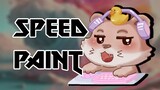 Speed Paint Cartoon Teddy Bear Vtuber