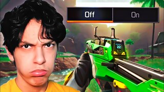 I played without Aim Assist in Apex Legends Mobile...