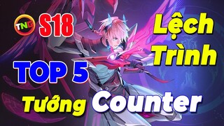 Top 5 Tướng Xạ Thủ Pick Là Trên Cơ Mùa 18 phiên bản cúp vinh quang TNG Liên quân mobile