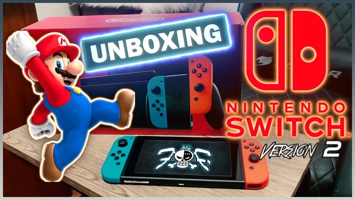 Nintendo Switch V2 Unboxing and Setup in 2021 - Will You Switch?