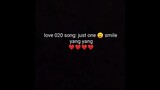 YANG YANG  LOVE 020 song:just one ☺ smile