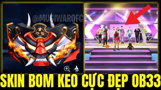 OB33 Skin Bom Keo Mặt Quỷ Cực Ngầu - Cách Vào Khu Vực Mới Của BTS Trong Huấn Luyện OB33  |Free Fire