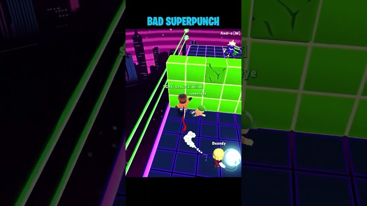 SUPERPUNCH WITH 0 POWER 😜 #stumbleguys #fypage #shorts
