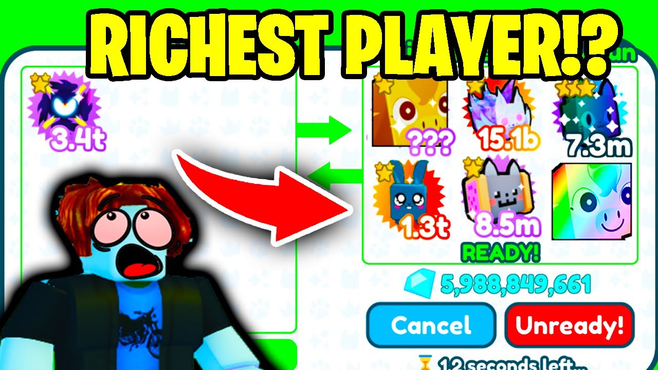 The Richest Player on Roblox 