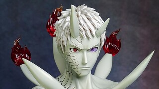 Perfect facial sculpture and excellent design, unboxing of Obito Six Paths of the Giant Wave