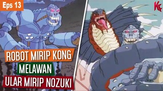 Pertempuran Mecha KONG Lawan Nozuki Versi Kartun | Alur Cerita GODZILLA: THE SERIES (EPS 13)