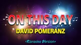 On This Day - David Pomeranz [Karaoke Version]