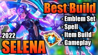 SELENA BEST BUILD 2022 | TOP 1 GLOBAL SELENA BUILD | SELENA - MOBILE LEGENDS | MLBB