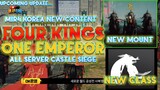 MIR4 Upcoming Update ASURA FOUR KINGS ONE EMPEROR SABUK CASTLE SIEGE | NEW CLASS | NEW EMPEROR MOUNT
