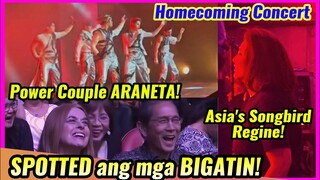 SPOTTED! May-ari ng Araneta Coliseum; Miss Regine, at iba pang mga artista sa SB19 Homecoming!