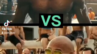 Rambo vs Dwayne johnson