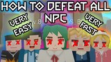 HOW TO DEFEAT ALL/ANY NPC IN TRAINERS ARENA || BLOCKMAN GO #BMGO #BLOCKMANGO #FUNNY