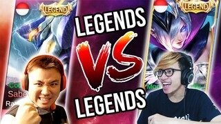 MIYA LEGENDS VS SABER LEGENDS - MOBILE LEGENDS INDONESIA