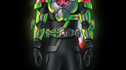 Kamen Rider Polar Fox's current appearance in the drama (picture from the official simulator) The of