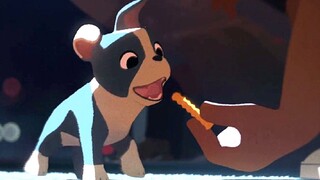 奥斯卡最佳暖心动画，人类的一根薯条，改变了狗狗的一生