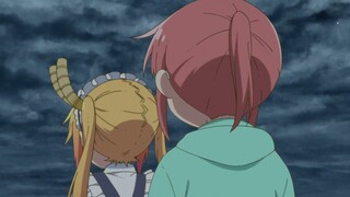 Miss Kobayashi's Dragon Maid Dub Episode 13 Tohru's Father shots Kobayashi