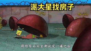 Patrick's house is lost, please ask Spongebob to search for it with him