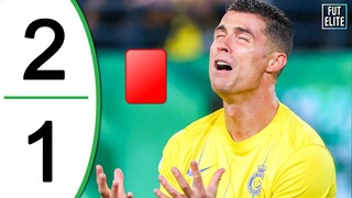 RONALDO Red Card | Al Hilal vs Al Nassr 2-1 Highlights & Goals - Super Cup Semi-Final 2024