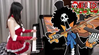 One Piece Classic Party Song "Binks' Sake" Ru's Piano | RuRu wishes everyone a Merry ChristmasЁЯТХ