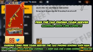 Free Fire| Garena tặng Free thẻ tạo phòng không giới hạn - Hộp súng giá 3 kim cương tin được không?