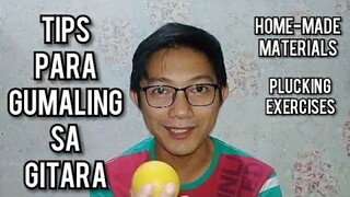 Tips Para Maging Magaling sa Pag-Gitara | Plucking Exercises